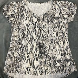 Maurices Python Snake Print Shirt Size Medium